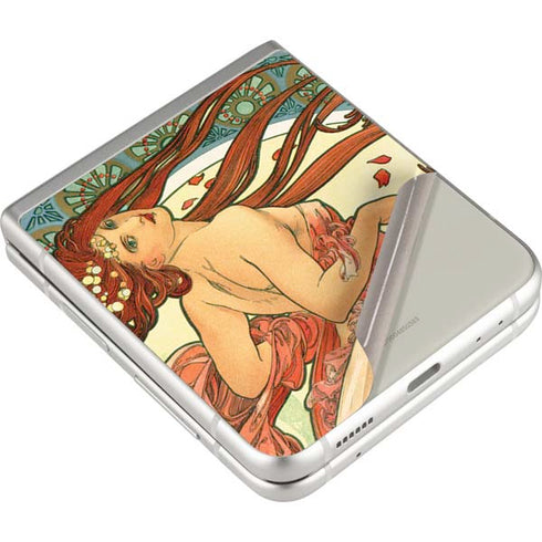 Alphonse Mucha The Arts, Dance Galaxy Z Flip3 5G Skin